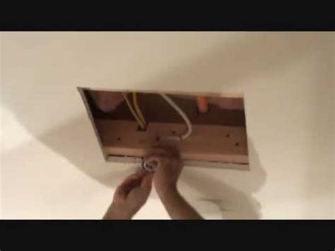 how to install a pancake electrical box over a stud|4 round pancake junction box installation.